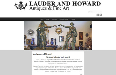 Lauder & Howard • Antiques and Fine Art